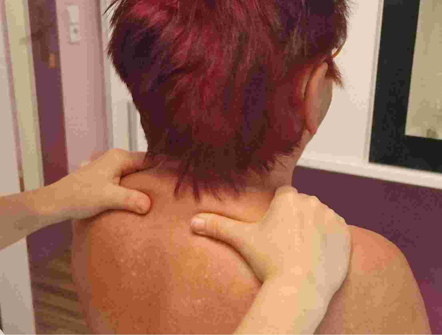 Nackenmassage